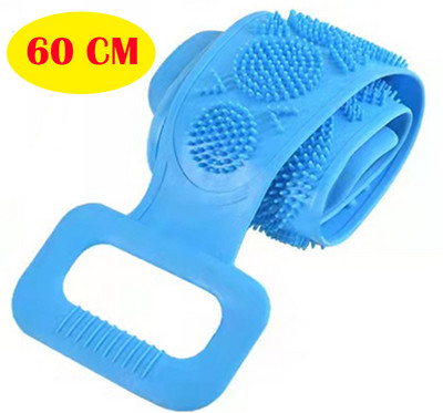 Ķermeņa skruberis Berzes Muguras Pīlings Masāža Dušas Pagarināts Skruberis Ādas Tīrīšanas Birstes Ķermeņa Sūklis Silikona Sukas Vannas dvieļi