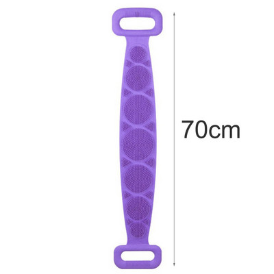 Ķermeņa skruberis Berzes Muguras Pīlings Masāža Dušas Pagarināts Skruberis Ādas Tīrīšanas Birstes Ķermeņa Sūklis Silikona Sukas Vannas dvieļi