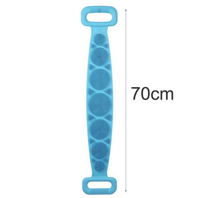 Ķermeņa skruberis Berzes Muguras Pīlings Masāža Dušas Pagarināts Skruberis Ādas Tīrīšanas Birstes Ķermeņa Sūklis Silikona Sukas Vannas dvieļi