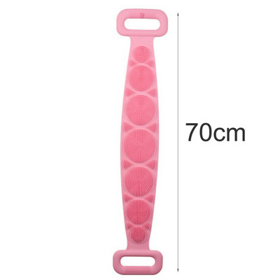 Ķermeņa skruberis Berzes Muguras Pīlings Masāža Dušas Pagarināts Skruberis Ādas Tīrīšanas Birstes Ķermeņa Sūklis Silikona Sukas Vannas dvieļi