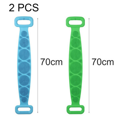 Ķermeņa skruberis Berzes Muguras Pīlings Masāža Dušas Pagarināts Skruberis Ādas Tīrīšanas Birstes Ķermeņa Sūklis Silikona Sukas Vannas dvieļi
