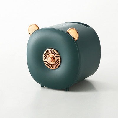 Tualetes papīra turētāja statīvs pie sienas stiprināms papīra dvieļu dozatora turētājs Ūdensnecaurlaidīgs salvešu kastes tualetes ruļļa turētājs tualetes papīram