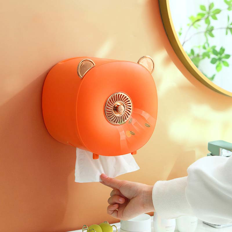 Tualetes papīra turētāja statīvs pie sienas stiprināms papīra dvieļu dozatora turētājs Ūdensnecaurlaidīgs salvešu kastes tualetes ruļļa turētājs tualetes papīram