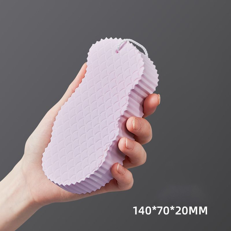 1 gab Magic Bath Sponge Body Dead Skin Remover Exfoliating Massager Cleaning Dušas birste Pīlinga sūklis vannas instrumenti bērniem pieaugušajiem