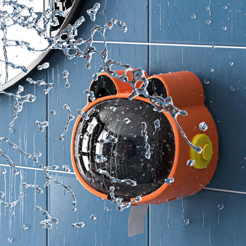 Pie sienas stiprināma auduma kaste Vannas istabas tualete ūdensnecaurlaidīga rullopapīra uzglabāšanas statīvs Vannas istabas piederumi Salle De Bain