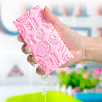 Magic Bath Sponge Απολέπιση/Αφαίρεση νεκρού δέρματος Σφουγγάρι Σώματος Μασάζ Καθαρισμός Βούρτσα ντους Εργαλεία μπάνιου Μπάνιο για Παιδιά Ενήλικες