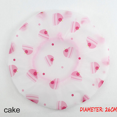 Dušas Cepurīte Bieza Elastīga Vannas Cepure Vannas cepure sievietēm Frizētava Dot Ūdensizturīga Vannas istabas Produkti Vannas istabas piederumi