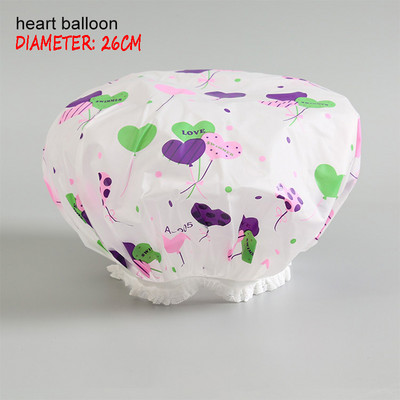 Dušas Cepurīte Bieza Elastīga Vannas Cepure Vannas cepure sievietēm Frizētava Dot Ūdensizturīga Vannas istabas Produkti Vannas istabas piederumi