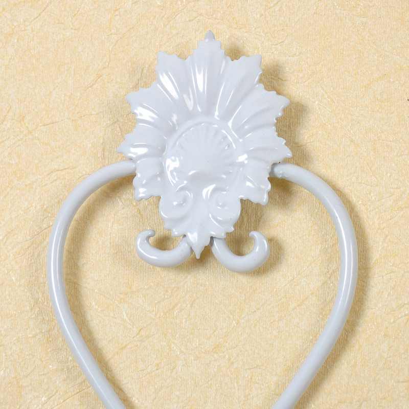 Държач за тоалетна хартия за баня Ретро държач за хартия от ковано желязо Поставка за хартия за стена за баня Декорации за баня Тава за тоалетна хартия