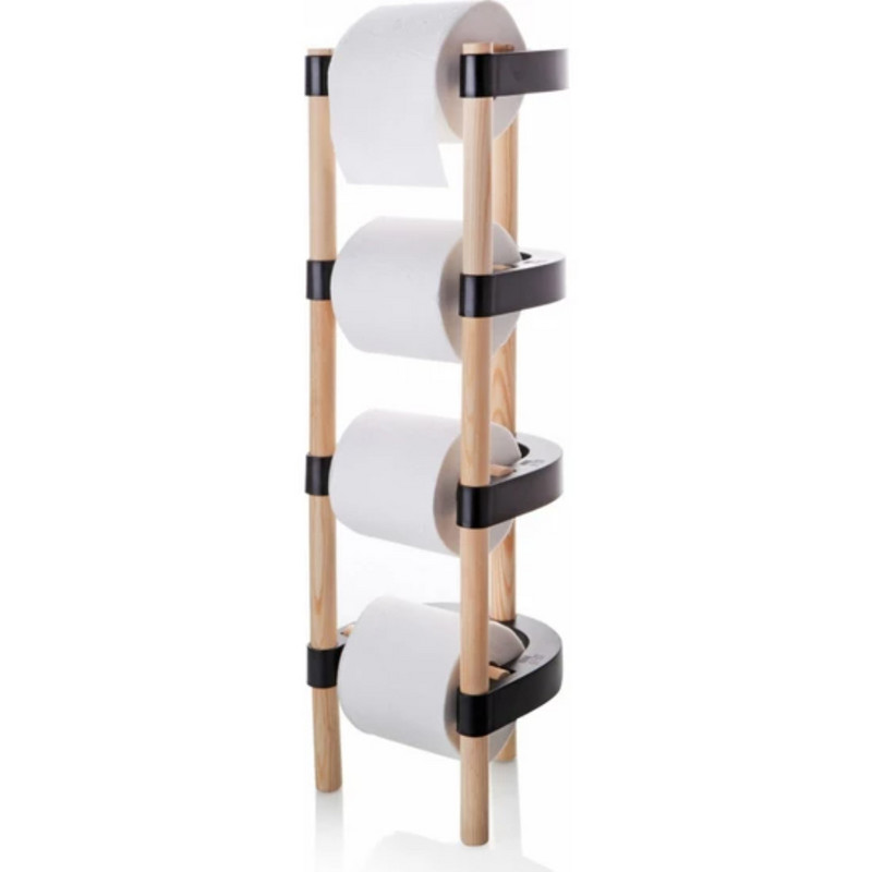 Tualetes papīra ruļļa turētājs WC Vannas istabas piederumi Plaukts Vannas istabas organizators Pārnēsājams moderns koka modulārs roku darbs bezmaksas piegāde