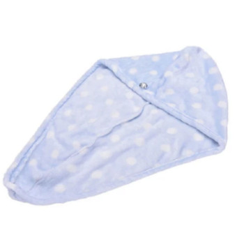 K-STAR Microfiber Lady Man Turban Super Absorbent Hair Drying Lady Soft Shower Cap Wrap Bathing Tools Хавлия за баня