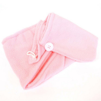 K-STAR Microfiber Lady Man Turban Super Absorbent Hair Drying Lady Soft Shower Cap Wrap Bathing Tools Хавлия за баня