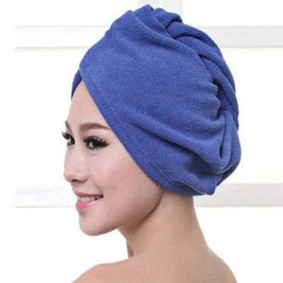 K-STAR Ženski turban od mikrovlakana Super upijajuće sušenje kose Mekana ženska kapa za tuširanje Umotavanje Alati za kupanje Ručnik za kupanje