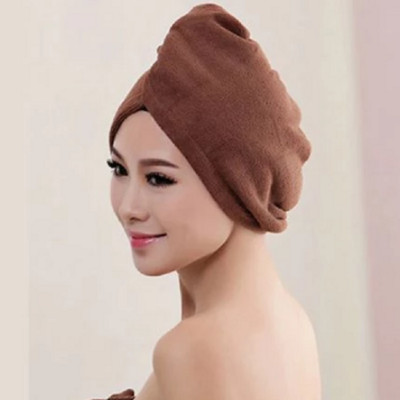 K-STAR Ženski turban od mikrovlakana Super upijajuće sušenje kose Mekana ženska kapa za tuširanje Umotavanje Alati za kupanje Ručnik za kupanje
