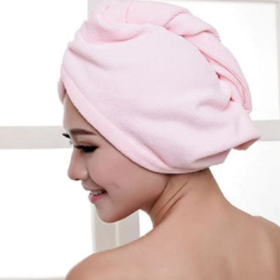 K-STAR Ženski turban od mikrovlakana Super upijajuće sušenje kose Mekana ženska kapa za tuširanje Umotavanje Alati za kupanje Ručnik za kupanje