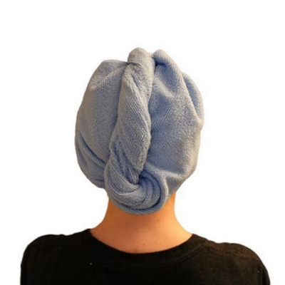 K-STAR Ženski turban od mikrovlakana Super upijajuće sušenje kose Mekana ženska kapa za tuširanje Umotavanje Alati za kupanje Ručnik za kupanje