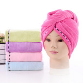 Žāvēšanas matu dvielis Dry Hair Cap Mikrošķiedras Matu Žāvēšanas Wrap Spēcīgs Ūdens Uzsūcējs Trīsstūris Dušas Cepure Noslaukot Matu Dvieļu rīks