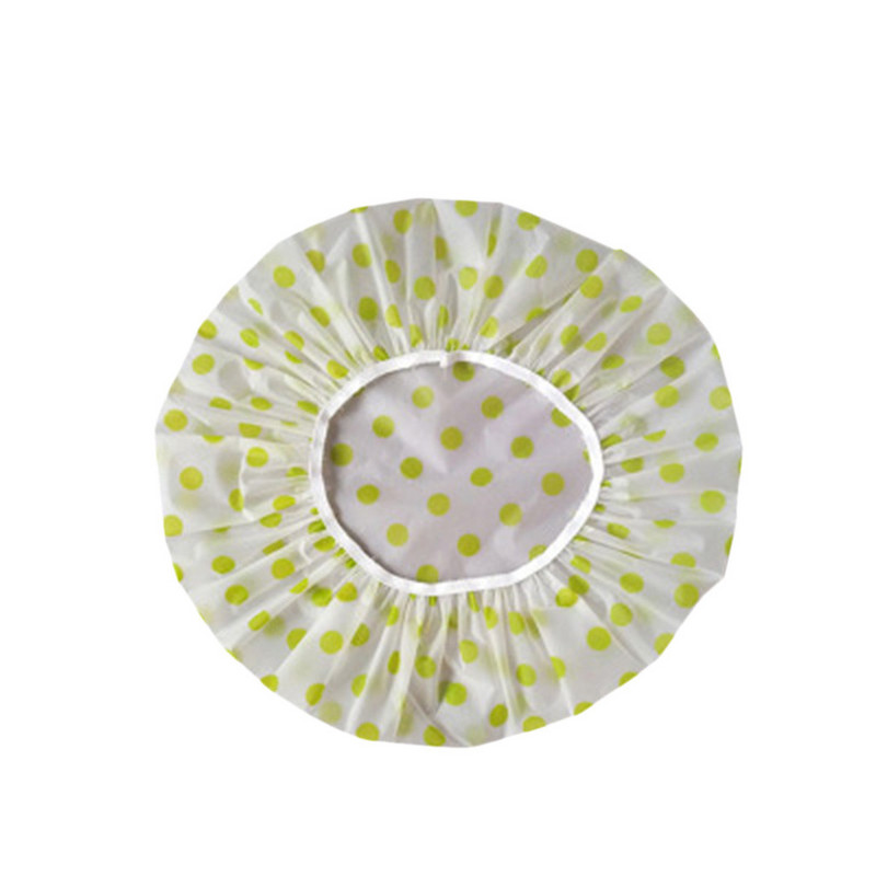 Ūdensizturīga Wave Point vannas cepure Elastīga dušas cepure Atkārtoti lietojama vannas galvas matu pārsegs sievietēm salona dušas vannas piederumi