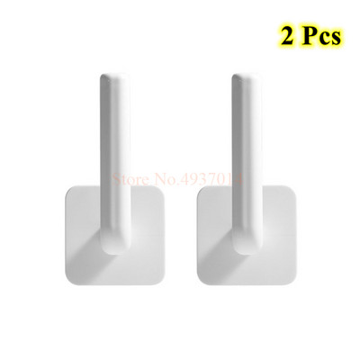 Jauns 1 gab matēts melns tualetes papīra turētājs pie sienas stiprināms audu ruļļa pakaramais akrils vannas istabas aksesuāri karstā izpārdošana