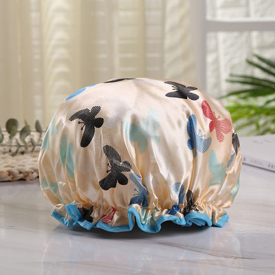 Pieaugušo dubultā ūdensnecaurlaidīga dušas vāciņš virtuves aplauzums pret eļļas tvaiku nosūcēju šampūns vannai biezinošs matu vāks miega vāciņš sanitārs