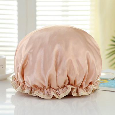 Pieaugušo dubultā ūdensnecaurlaidīga dušas vāciņš virtuves aplauzums pret eļļas tvaiku nosūcēju šampūns vannai biezinošs matu vāks miega vāciņš sanitārs