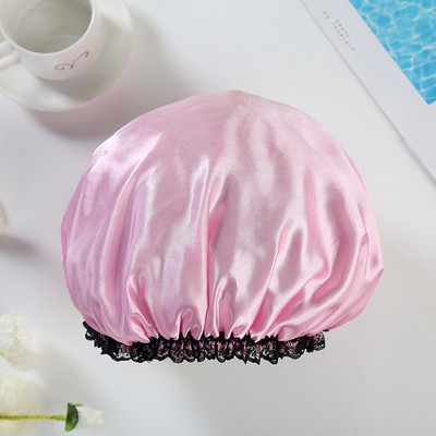 Pieaugušo dubultā ūdensnecaurlaidīga dušas vāciņš virtuves aplauzums pret eļļas tvaiku nosūcēju šampūns vannai biezinošs matu vāks miega vāciņš sanitārs