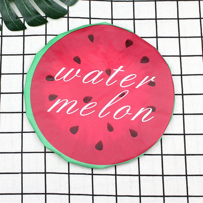 1 PC Cute Fruit Sleep Cap Sadzīves preces Atkārtoti lietojami sabiezināti ūdensizturīgi elastīgi galvas matu pārklāji Vannas istabas piederumi