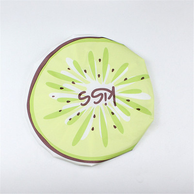 1 PC Cute Fruit Sleep Cap Sadzīves preces Atkārtoti lietojami sabiezināti ūdensizturīgi elastīgi galvas matu pārklāji Vannas istabas piederumi