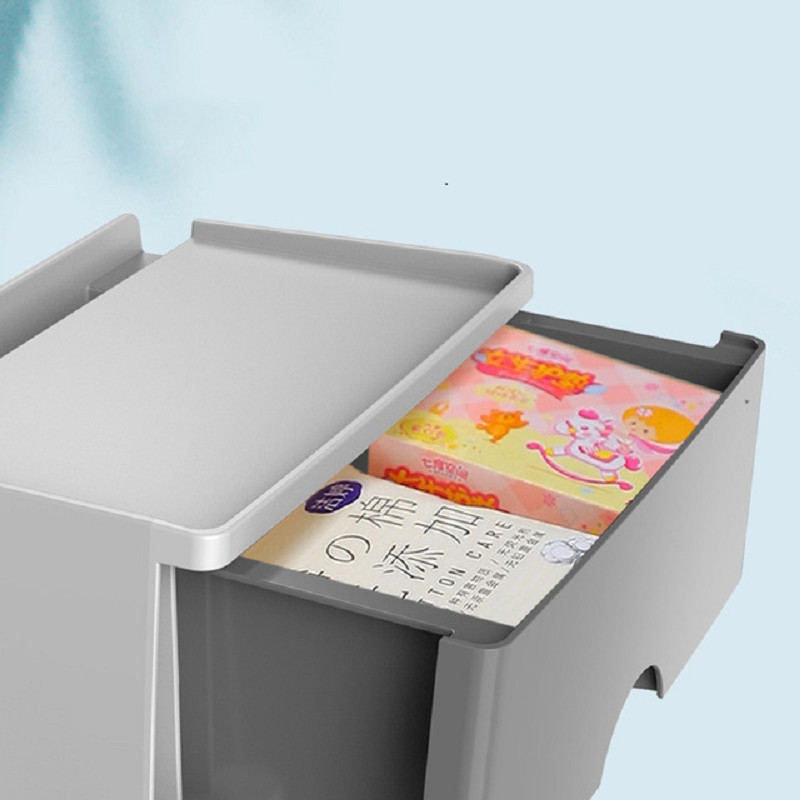 Vannas istabas audu uzglabāšanas kaste Sienas stiprinājums Ūdensnecaurlaidīgs tualetes papīra turētājs Divslāņu mājas piederumi bez perforatora tualetes piederumi