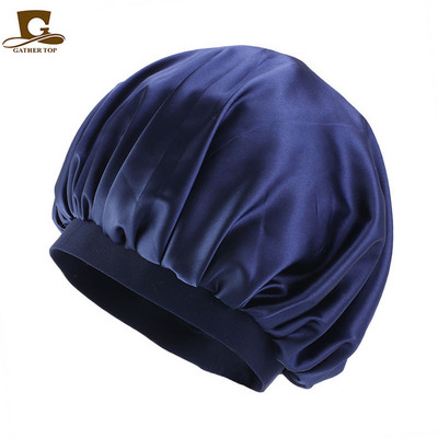1 tk Dušimütsid Mood lairiba Satiinist Kapotiga Juuksemüts Öine magamismüts Turban naistele Tüdrukutele Täiskasvanud Elastne