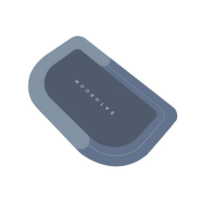 Vonios kilimėlis Super sugeriantis neslystantis diatominis purvas Vonios kilimėlis Greitai džiūstantis vonios dušo kilimėlis Virtuvės įėjimo durų kilimėliai Namų grindų kilimėlis