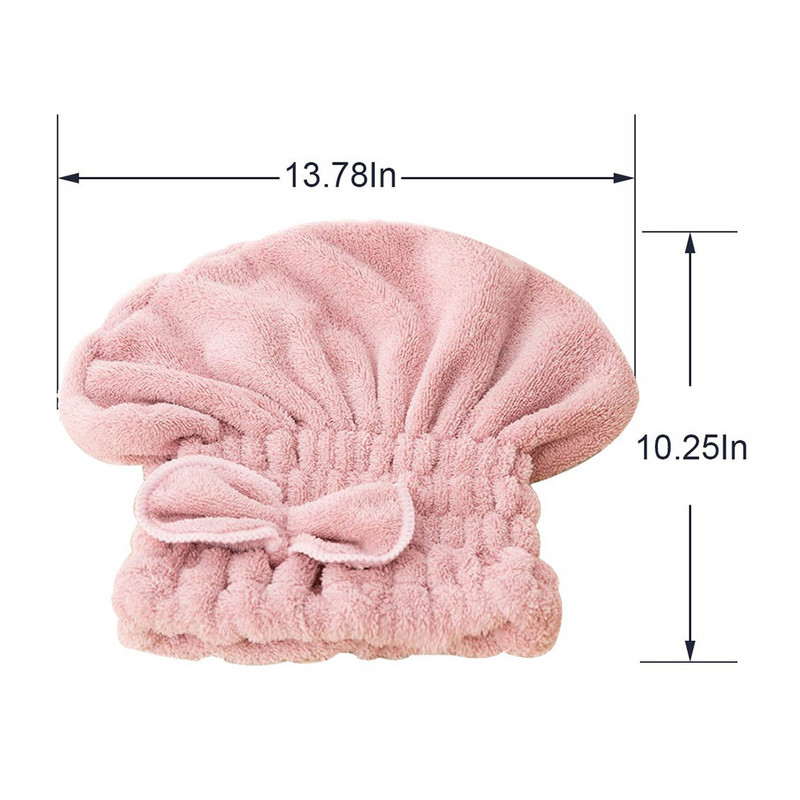 1 gab mikrošķiedras vannas dvielis matu žāvēšanai ātri žūstošs dāmas mīksts vannas dvielis sievietei vīrietim dušas turbāna galvas ietīšanai peldcepure
