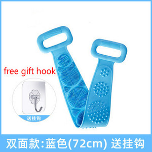 Strip Silikona Vannas Ķermeņa Suka Skrubis Masāža Garās Mud Dūņu Pīlings Berzes Ādas Attīra Exfoliate Dušas Gadget Dropshipping