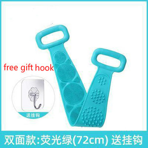 Strip Silikona Vannas Ķermeņa Suka Skrubis Masāža Garās Mud Dūņu Pīlings Berzes Ādas Attīra Exfoliate Dušas Gadget Dropshipping