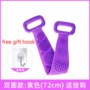 Strip Silikona Vannas Ķermeņa Suka Skrubis Masāža Garās Mud Dūņu Pīlings Berzes Ādas Attīra Exfoliate Dušas Gadget Dropshipping