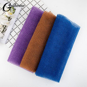 African Net Long Bath Body hámlasztó hosszú hálós tusoló testradír Hátradír Skin Smoother Beauty Skin fürdőmosó 30X80cm