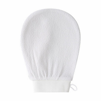 1/2 db Ouble Sided Hammam Scrub Glove Bath Magic Peeling Glove Body Scrub Facial Exfoliate Mitt Home Peeling Glove törölköző