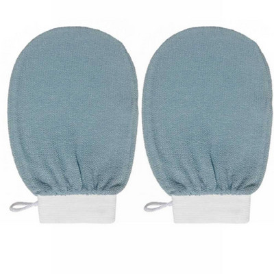 1/2 db Ouble Sided Hammam Scrub Glove Bath Magic Peeling Glove Body Scrub Facial Exfoliate Mitt Home Peeling Glove törölköző