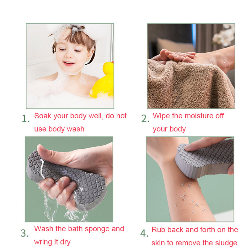 Šveičiamoji kempinė Kūno negyvos odos valiklis Šveičiamasis masažuoklis Valomasis dušo šepetėlis Šveičiamasis kempinė vonia Kempinėlė kūno šveitiklis
