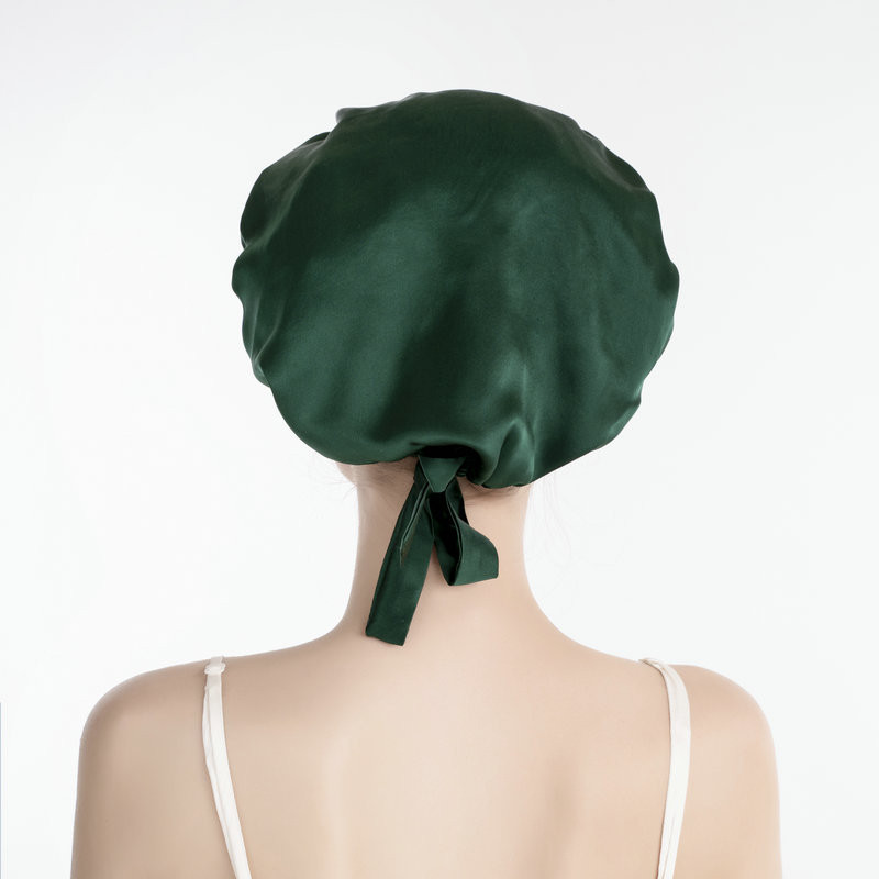 100 tiszta eperfa selyem hálósapka nőknek luxus selyem alvósapkák fejfedő szépség hajápolás turbán fejfedő fejfedő ajándék