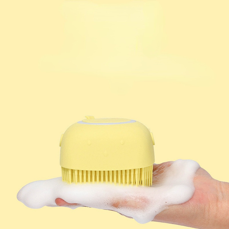 Četka za kupanje Silikonska mekana četka za čišćenje za djecu i odrasle Zaštita kože Masaža Četka za šampon za kupaonicu Alati za kupaonicu