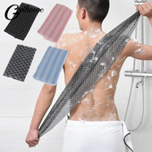 Japāņu berzes mazgāšanas lupatiņa vannas birste muguras dvieļiem pīlinga skrubis dušas sūklis ķermenim Vannas istabas piederumi Neilona dvielis