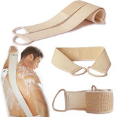 Uus naturaalne pehme kooriv loofah vann dušš Unisex Massage Spa Scrubber Sponge seljarihm Keha naha tervise puhastamise tööriist