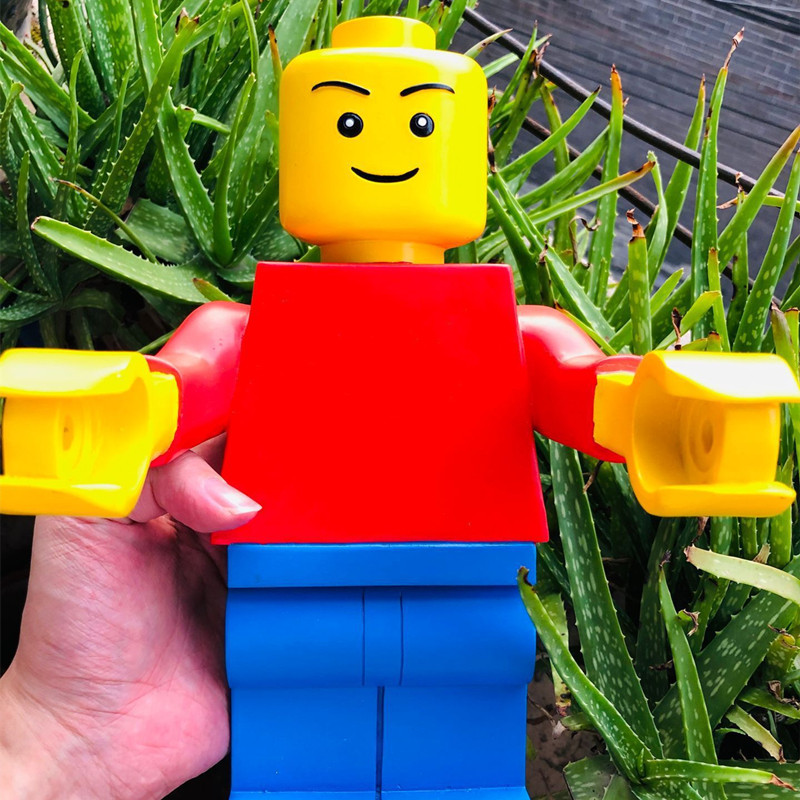 Radoša multfilma, bloka darbības figūra, sveķu dvieļu tualetes audu turētājs Vannas istabas aksesuāri Māja Dzīvošana Mājas dekorēšana