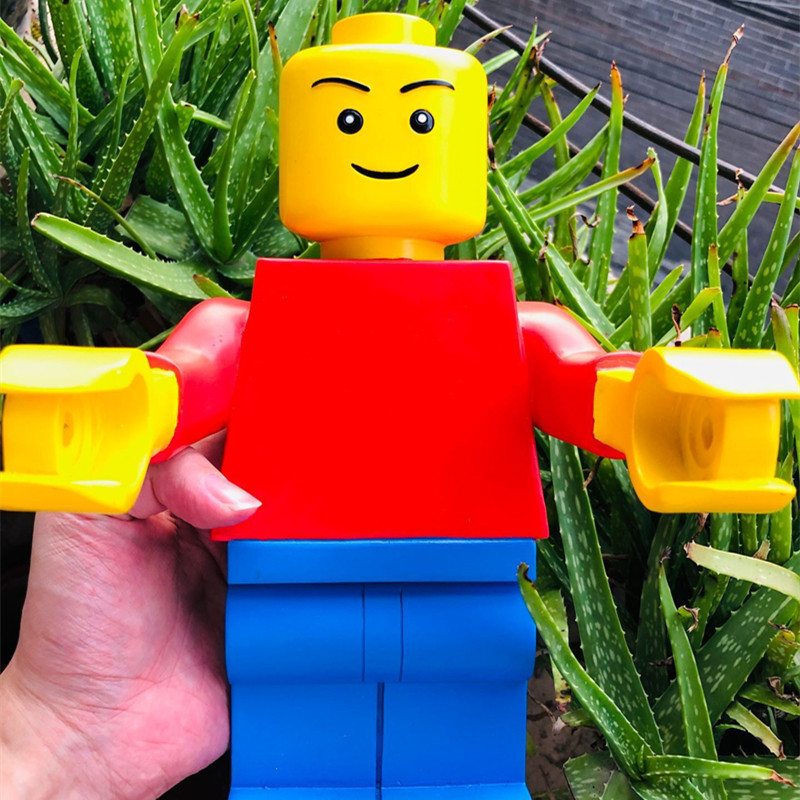 Radoša multfilma, bloka darbības figūra, sveķu dvieļu tualetes audu turētājs Vannas istabas aksesuāri Māja Dzīvošana Mājas dekorēšana