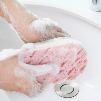 Σφουγγάρι μπάνιου Βούρτσα ντους Καθαρό μασάζ Μαλακό αφρό SPA Αφαιρεί νεκρό δέρμα Ενυδατικό πλυντήριο για παιδιά Ενήλικες Σχοινάκι