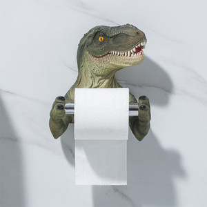 Kuumalt müüdav Tyrannosaurus tualettpaberihoidja Creative dinosauruse rullihoidja WC-tarvikud WC-hoidja vannitoatarvikud