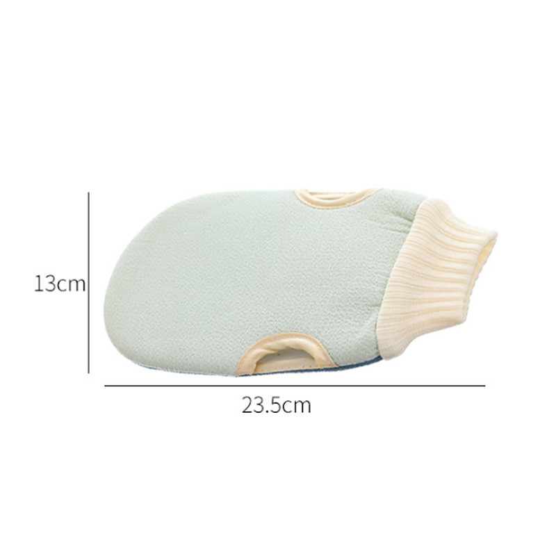 Dušas Spa Exfoliator Divpusēji vannas cimdi Ķermeņa tīrīšanas skrubis Mitt Rub Washcloth ķermeņa skruberis berzes dvieļu cimdi