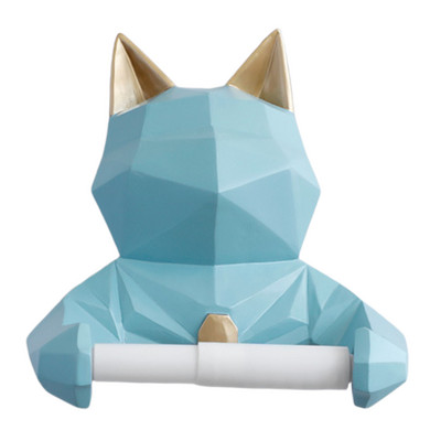 Nordic sienas stiprinājums tualetes papīra turētājs salvešu statīvs iekštelpu virtuvei Art Decor metāla vannas istabas statīvs piederumu uzglabāšana