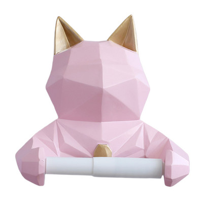 Nordic sienas stiprinājums tualetes papīra turētājs salvešu statīvs iekštelpu virtuvei Art Decor metāla vannas istabas statīvs piederumu uzglabāšana